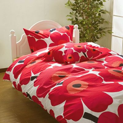 ★SALE Unikko ベッドセット　マリメッコ ☆SALE Unikko ベッドカバーセットマリメッコ
