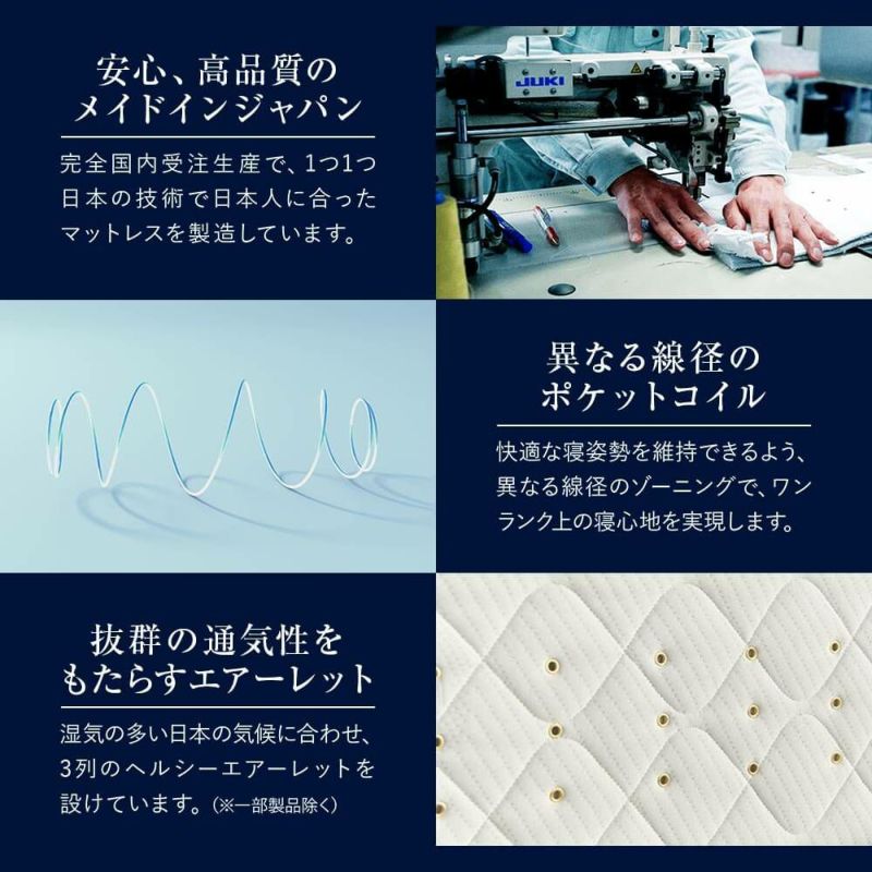 セミダブル】サータ・ペディック65 MID | 日本最大級のベッド